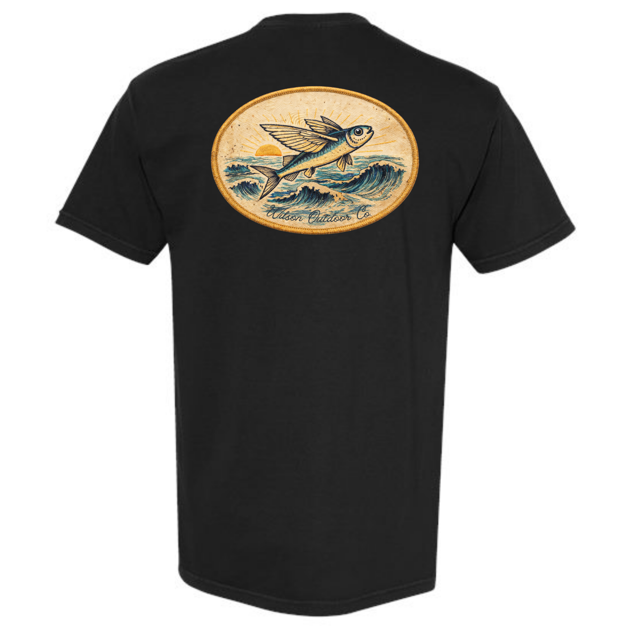 Flying Fish Graphic Wilson Outdoor Company T-Shirt