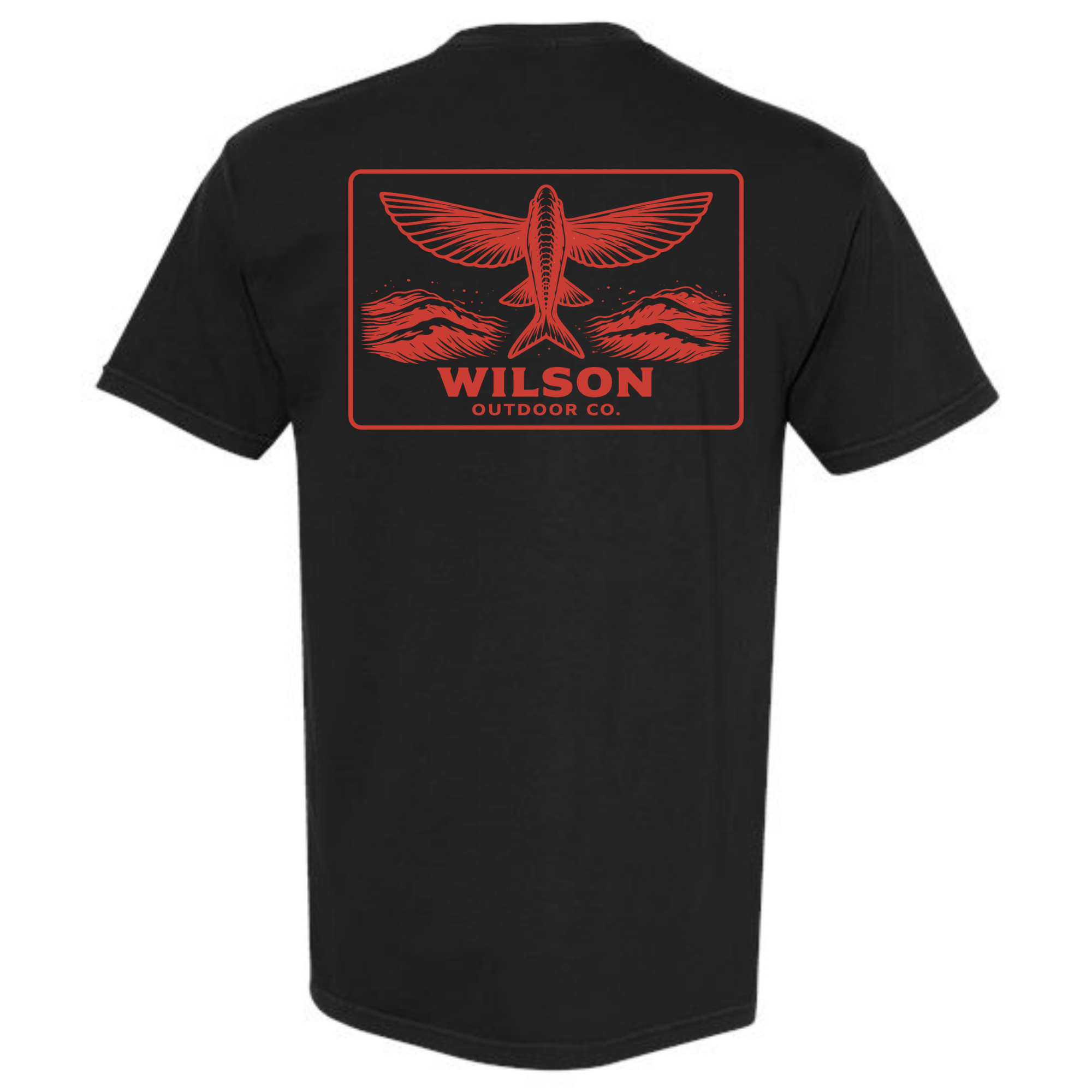 Red Flying Fish Wilson Outdoor Company T-Shirt