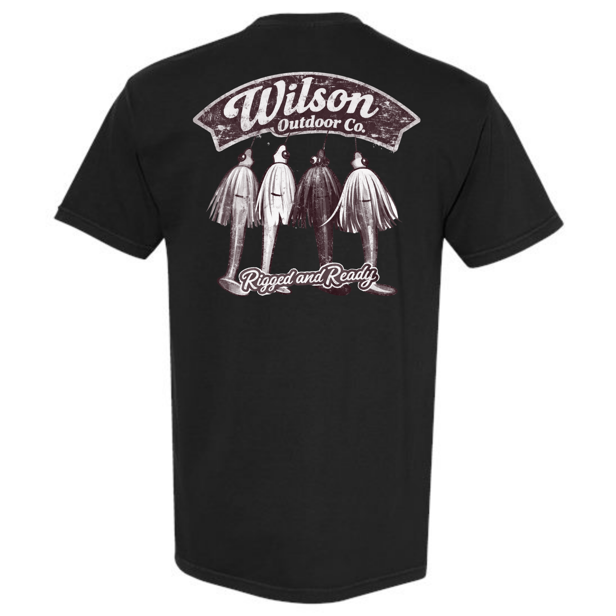 Rigged & Ready Fishing Lure Wilson Outdoor Company T-Shirt